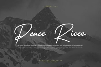 tamakion signature font