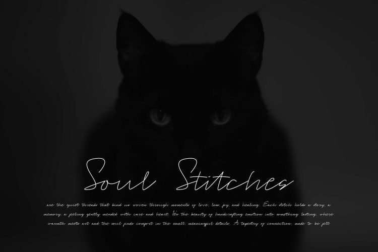tulisha script font