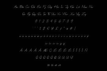 tulisha script font