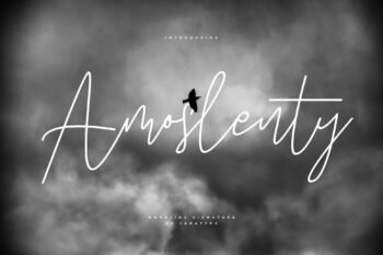 amoslenty script font