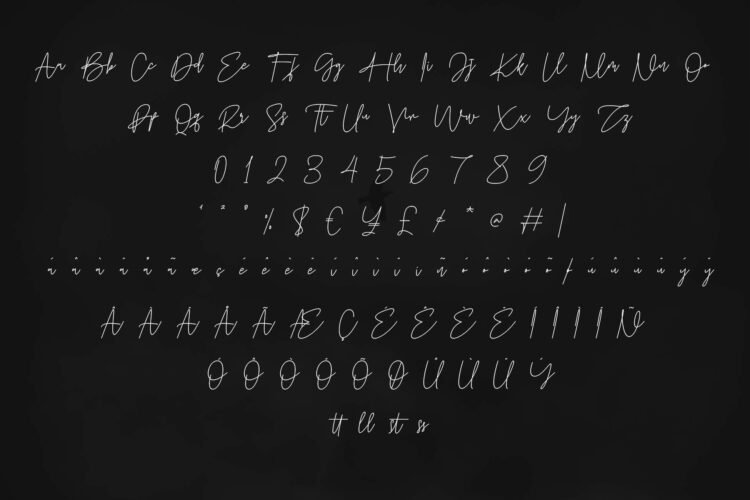 amoslenty script font