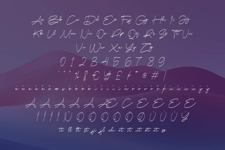 helroty script font