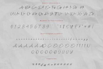 helroty script font