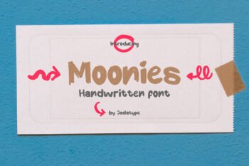 moonies handwritten brush