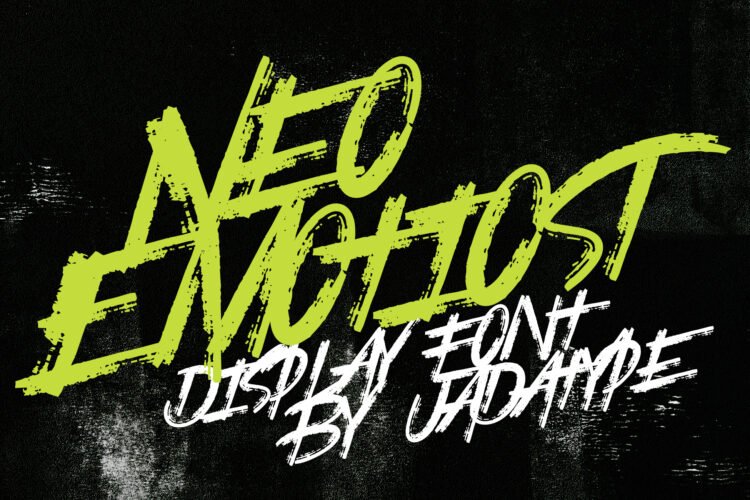 neo emotiost display font