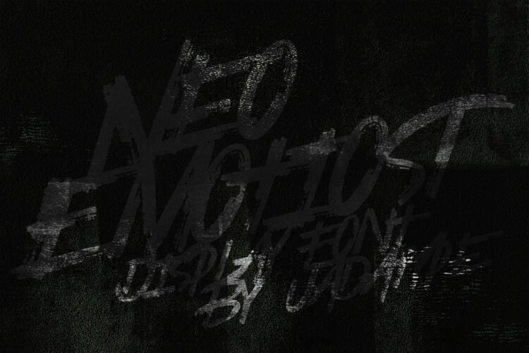 neo emotiost display font