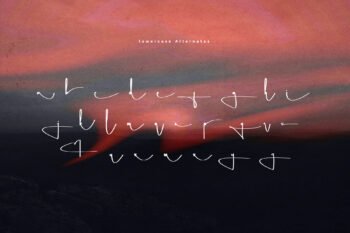 north balgimosh signature font