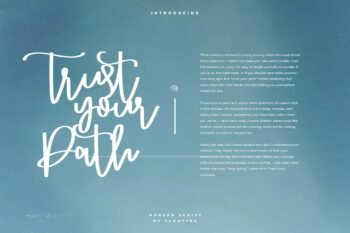 rapilot modern script font