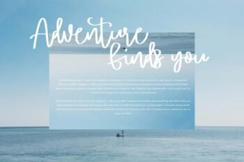 rapilot modern script font