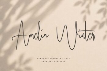 masion belle script font