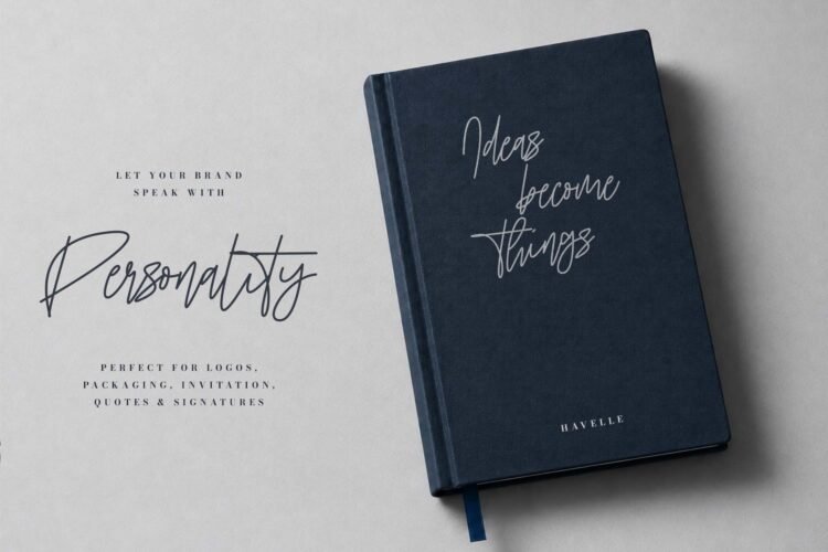 havelle script font