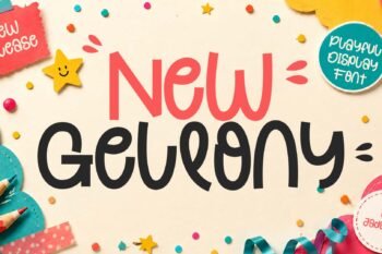New Gellony - Cheerful Display