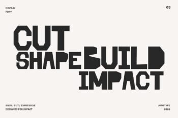 Patterst Display Font