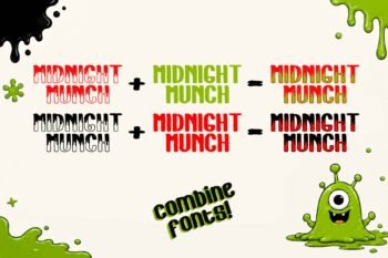 midnight munch font