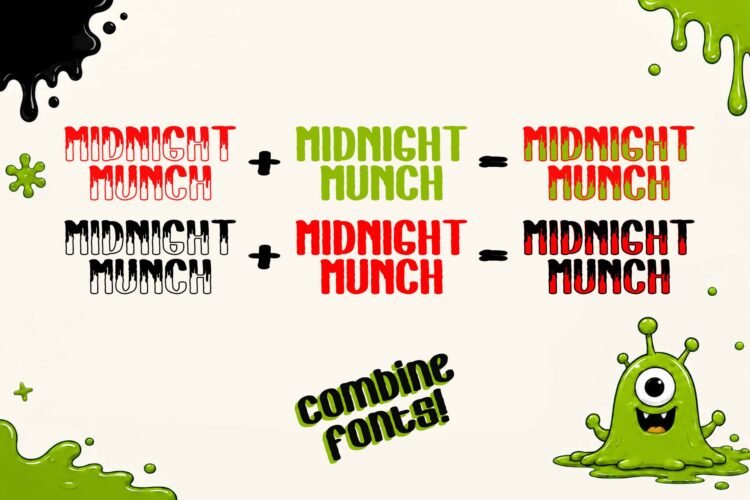 midnight munch font