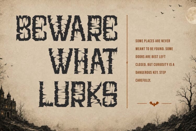 scarven display halloween font