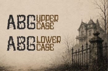 scarven display halloween font