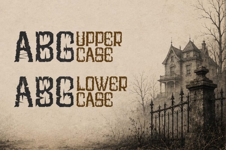 scarven display halloween font