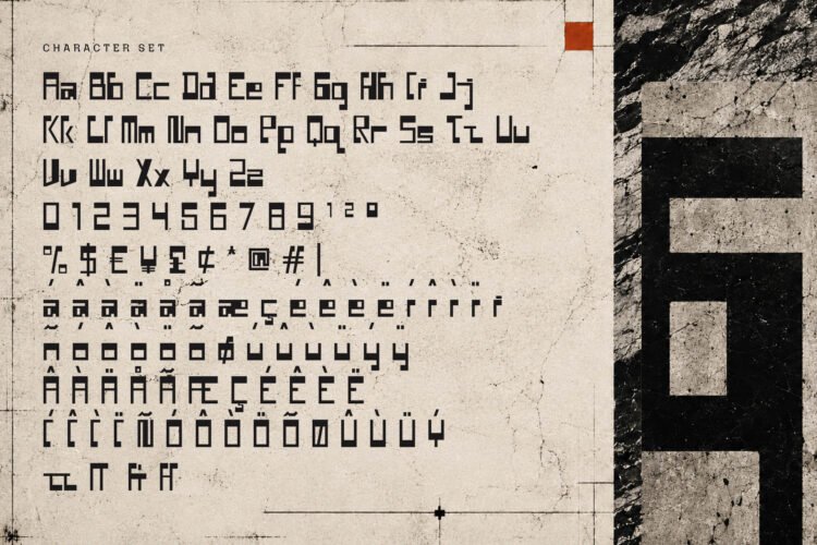 Gelfitt - Experimental Geometric Font