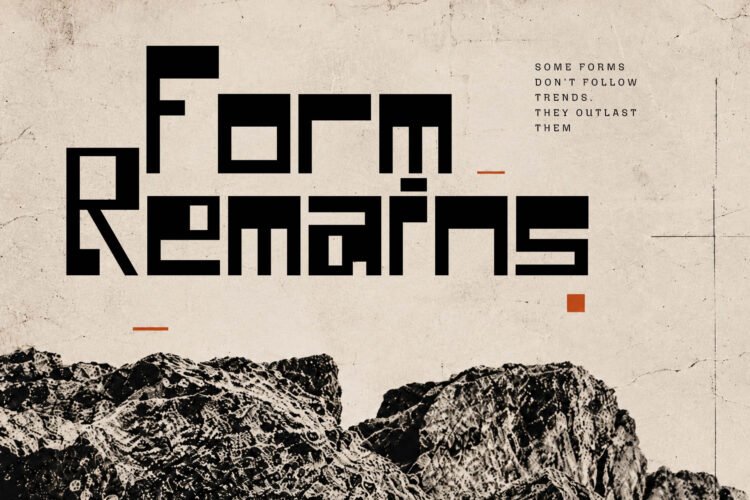 Gelfitt - Experimental Geometric Font