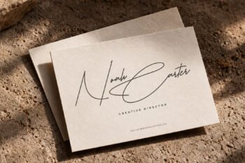 Heristella Elegant Monoline Signature Font