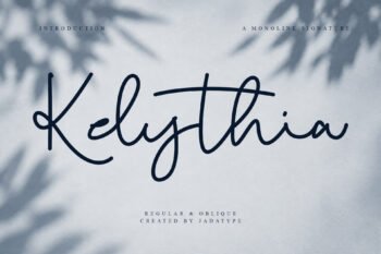 Kelythia - Smooth Handwritten