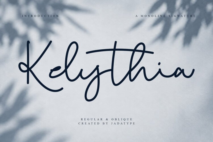 Kelythia - Smooth Handwritten