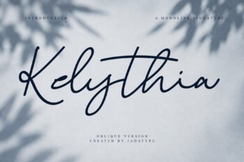 Kelythia - Smooth Handwritten