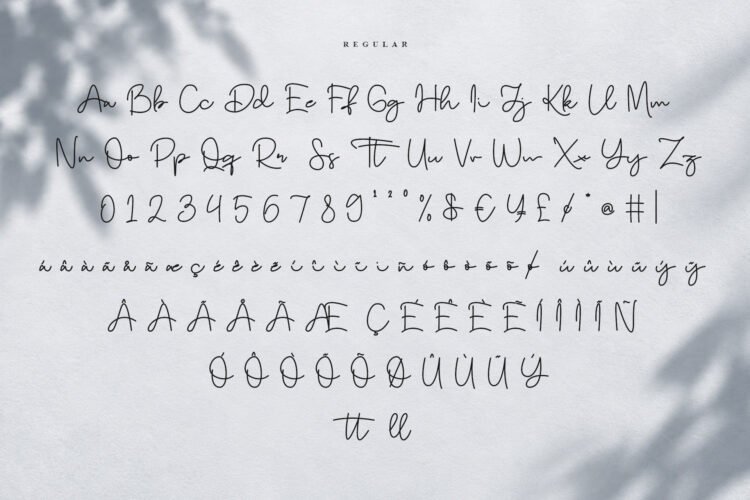 Kelythia - Smooth Handwritten