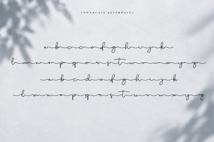 Kelythia - Smooth Handwritten