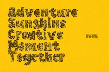 Krayola Sketch Handwriting Font