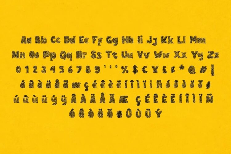 Krayola Sketch Handwriting Font