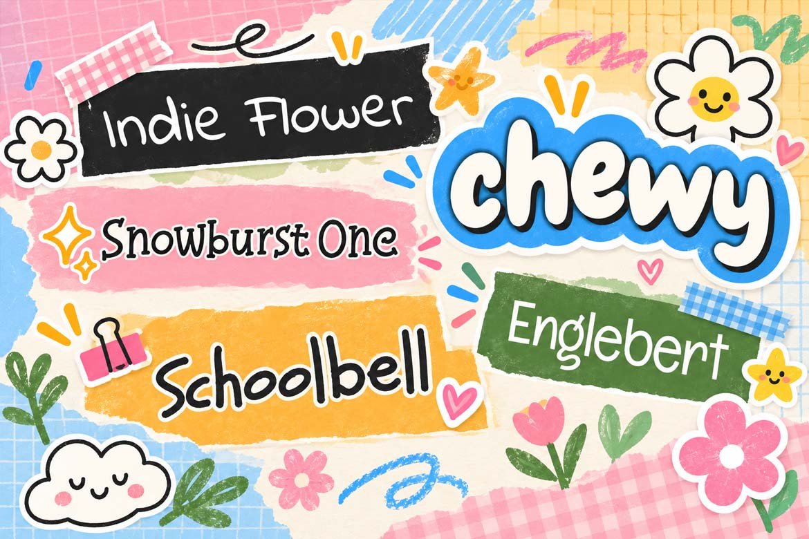 Free Cute Fonts: 10 Best Fonts for Instagram, TikTok & Social Media