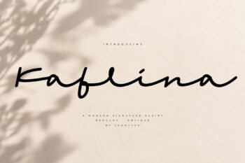 Kaflina - Elegant Monoline Signature