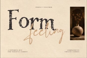 Rufenthall - Textured Serif & Brush Script Duo