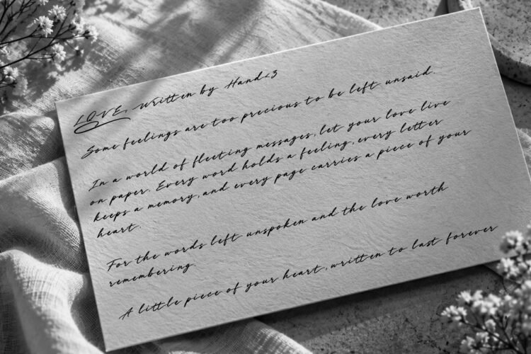 Thaflen - Natural Flowing Script